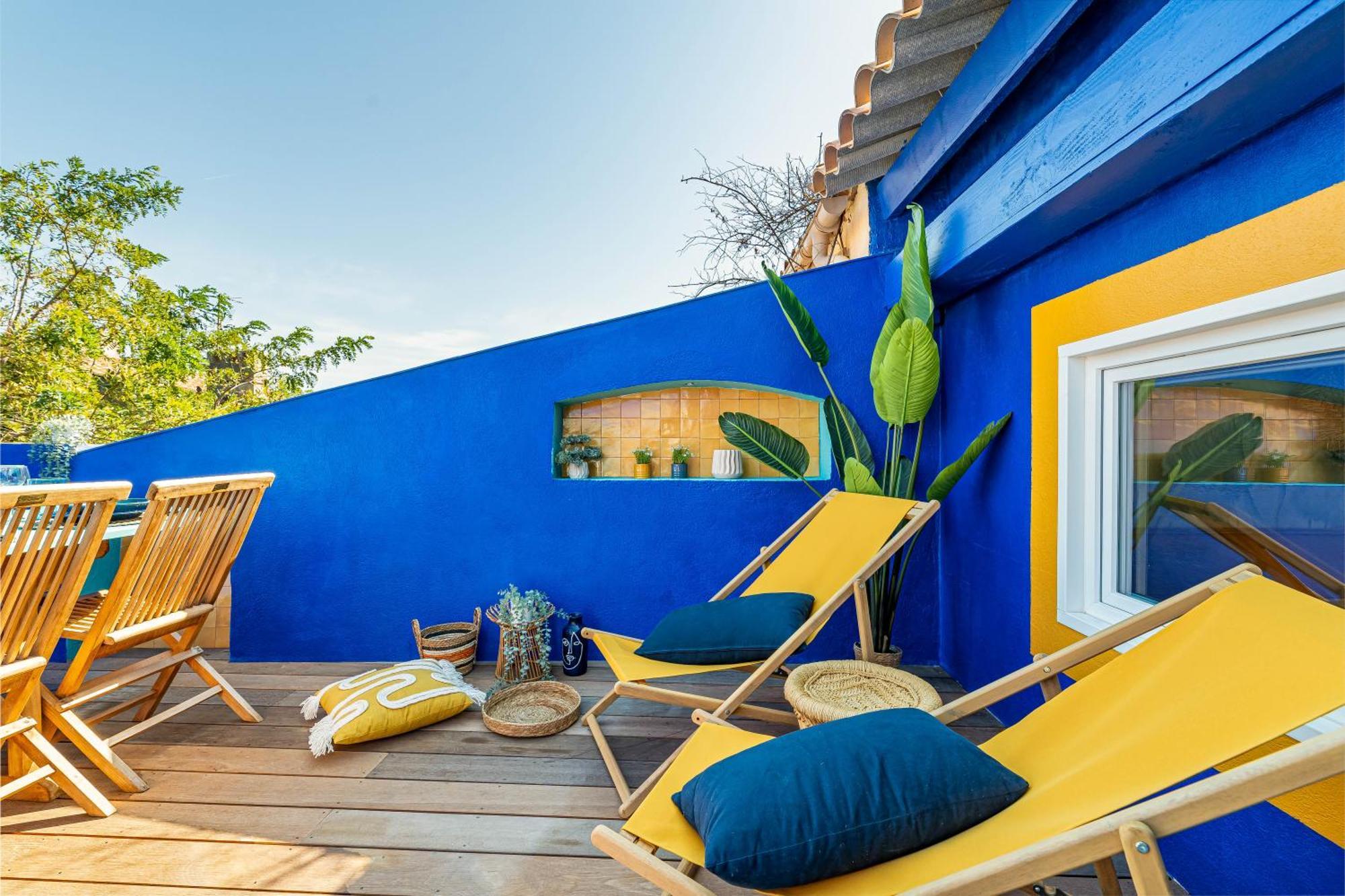 Casa Azul - Magnifique Duplex Coeur Historique 4 Chambres Avec Terrasse Vue Mer 拉西约塔 外观 照片