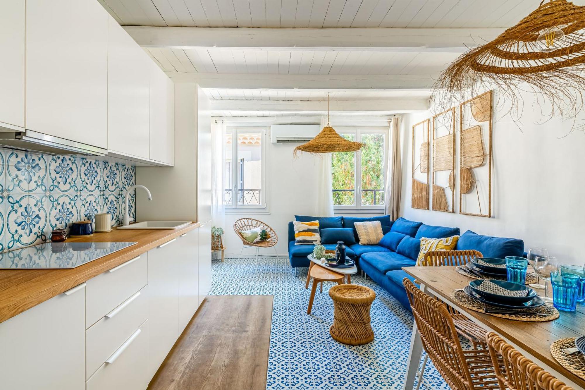Casa Azul - Magnifique Duplex Coeur Historique 4 Chambres Avec Terrasse Vue Mer 拉西约塔 外观 照片